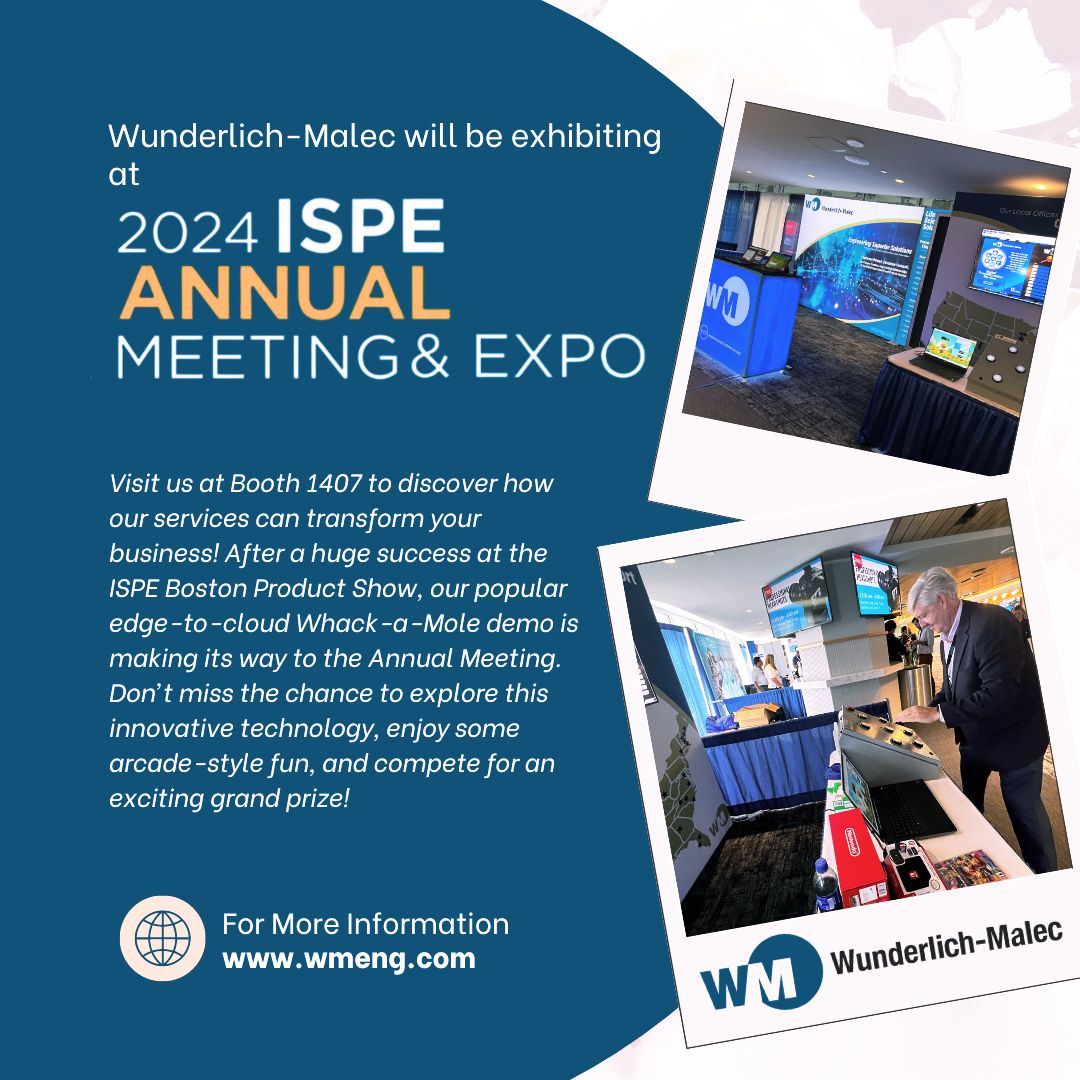 Join WunderlichMalec at the 2024 ISPE Annual Meeting & Expo in Orlando